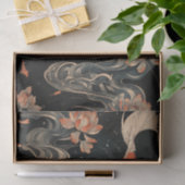 日本のコイの絵を描切り離し 薄葉紙 (ギフト)