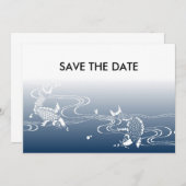 日本のコイ池 セーブザデート (正面/裏面)