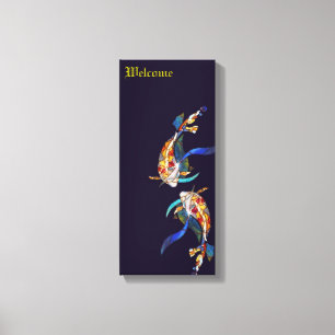 日本のコイ結婚ズラバーズキャンバス印刷 キャンバスプリント