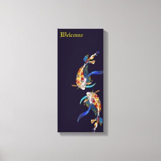 日本のコイ結婚ズラバーズキャンバス印刷 キャンバスプリント