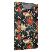 日本のコイ魚シームレスパターン クリップボード (右)