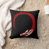 日本のコイ魚円相圏禅宗 クッション (ブランケット)