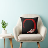 日本のコイ魚円相圏禅宗 クッション (椅子)