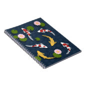 日本のコイ魚池2 ノートブック (右側)