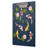 日本のコイ魚池 クリップボード (左)