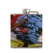 日本のコイ魚池 フラスク (裏面)