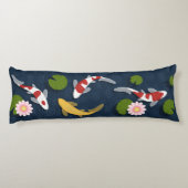 日本のコイ魚池 ボディピロー (裏面)