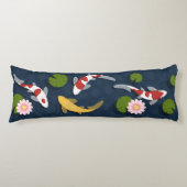 日本のコイ魚池 ボディピロー (正面)