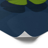 日本のコイ魚池 ポスター (角)