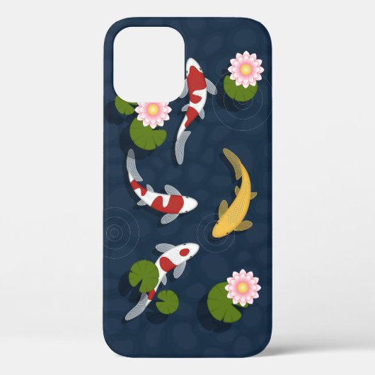 日本のコイ魚池 Case-Mate iPhoneケース (裏面)