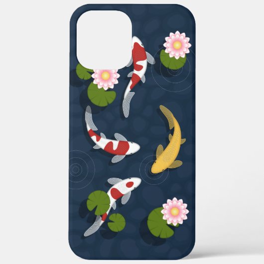 日本のコイ魚池 Case-Mate iPhoneケース (裏面)