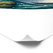 日本のコイ魚陰陽 ポスター (コーナー)