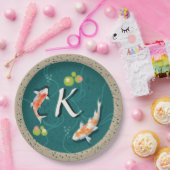 日本のコイ魚 ペーパープレート (パーティー)