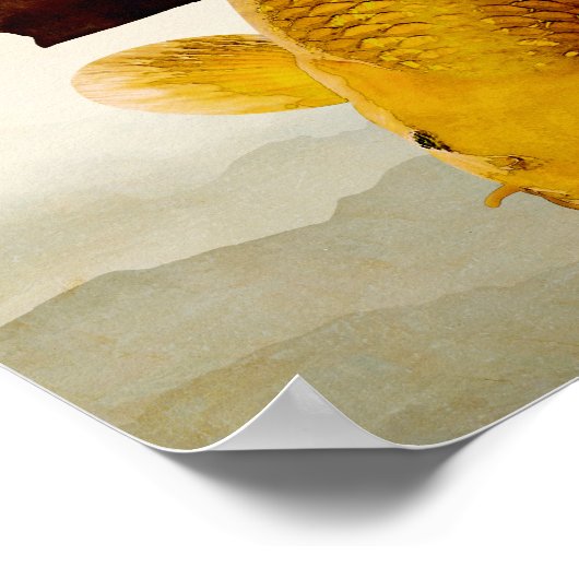 日本のコイ ポスター (角)