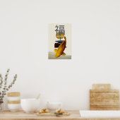 日本のコイ ポスター (キッチン)