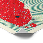 日本のコイ ポスター (角)