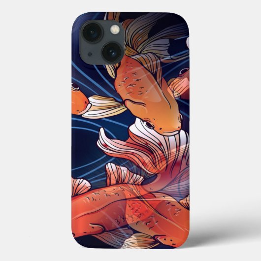 日本のコイ Case-Mate iPhoneケース (裏面)