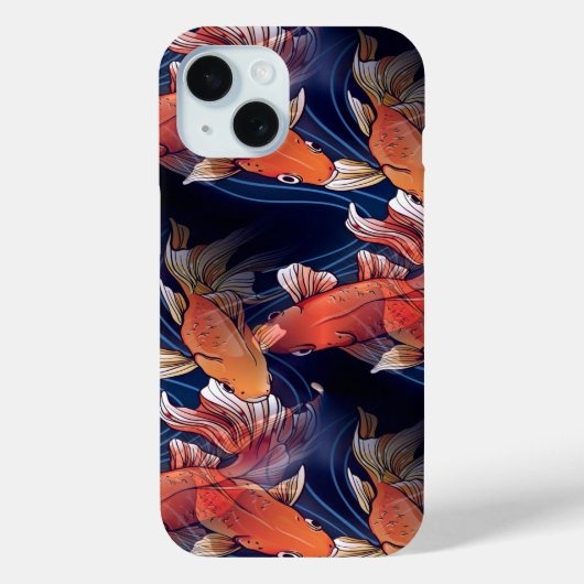 日本のコイ Case-Mate iPhoneケース (裏面)