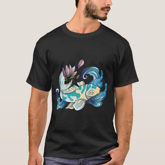 日本のコイ Tシャツ (正面)