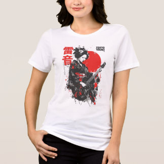 日本のサウンドギタリスト Tokyo Yami トライブレンドTシャツ