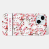 日本のサクラチェリー ブルーム Case-Mate iPhoneケース (裏面 (横))
