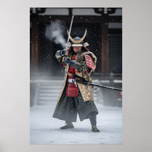 日本のサムライ戦士 ポスター (正面)