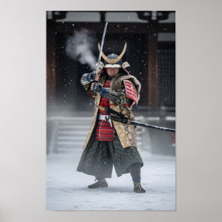 日本のサムライ戦士 ポスター