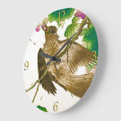 日本のスケッチのジェイオンアグレープつる植物 ラージ壁時計 (傾斜)