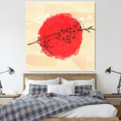 日本のスタイルアートキャンバス印刷 キャンバスプリント (インサイチュ (寝室))