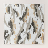 日本のスタイルクレーン：エレガントデザイン。 ジグソーパズル (横)