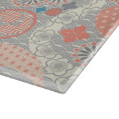 日本のスタイルパターン。イラストレーション。 カッティングボード (角)