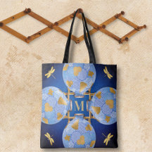 日本のスタイルブルーと金ゴールド