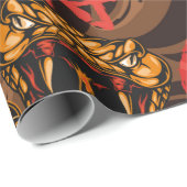 日本のスタイルヴィンテージのシームレスパターン ラッピングペーパー (ロールコーナー)