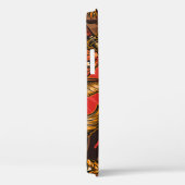 日本のスタイルヴィンテージのシームレスパターン Case-Mate iPhoneケース (裏面 / 右)