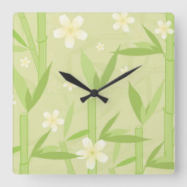 日本のスタイル壁時計 スクエア壁時計