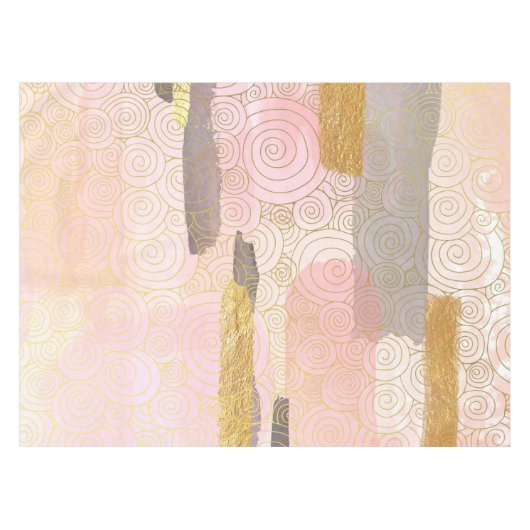 日本のスタイル抽象芸術の波エレガントのアートワーク| テーブルクロス (正面(横))