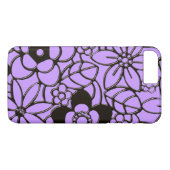 日本のスタイル豊かな花柄 Case-Mate iPhoneケース (裏面(横))