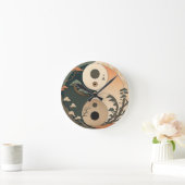 日本のスタイル ラウンド壁時計 (ホーム)