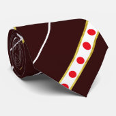 日本のストライプ旗 ネクタイ (ロール)