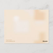 日本のスナック食品のポストカード ポストカード (裏面)