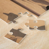 日本のセレニティ：お茶と富士山パズル ジグソーパズル (側面)