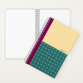 日本のダイヤモンド模様 ノートブック (内側)