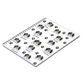 日本のチンドッグパーソナライズされたハンドスケッチ ノートブック (左側)