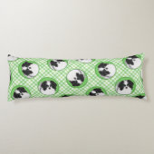 日本のチンパピーの絵を描オリジナルペットドッグアート ボディピロー (裏面)