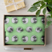 日本のチンパピーの絵を描オリジナルペットドッグアート 薄葉紙 (ギフト)