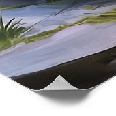 日本のチン犬の子犬食べ物の寿司 ポスター (角)