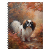 日本のチン紅葉秋インスパイア ノートブック (正面)