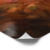 日本のチン紅葉秋インスパイア ポスター (コーナー)