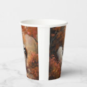 日本のチン紅葉秋インスパイア 紙コップ (右)