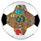 日本のテーマ サッカーボール (回転)